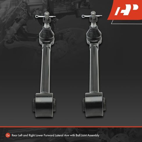 A-Premium 2 x Rear Forward Lower Suspension Lateral Arms, Compatible with Subaru Outback 2010-2019, Forester, Impreza, Crosstrek, Legacy, XV Crosstrek, WRX STI, BRZ & Scion FR-S 7 & Toyota 86 in Saudi Arabia
