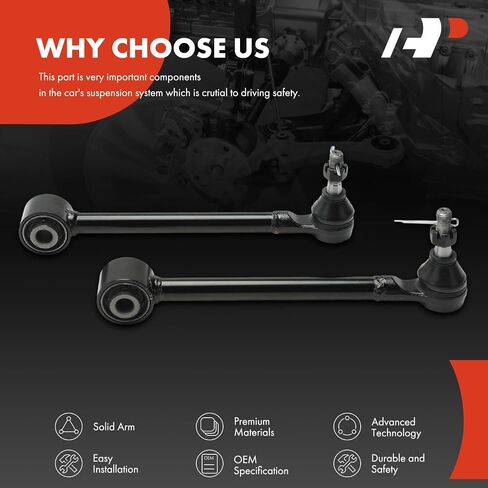 A-Premium 2 x Rear Forward Lower Suspension Lateral Arms, Compatible with Subaru Outback 2010-2019, Forester, Impreza, Crosstrek, Legacy, XV Crosstrek, WRX STI, BRZ & Scion FR-S 7 & Toyota 86 in Saudi Arabia
