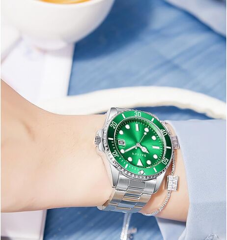 Pasoy Women’s Dial Watch Watch أنيقة 38 مم سوار الفولاذ المقاوم للصدأ الفولاذ المقاوم للصدأ in Kuwait