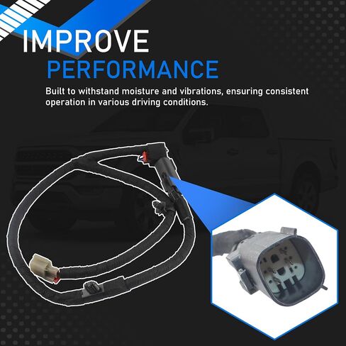 Rear Box Lighting LH Driver Side Bed Lamp Wiring Harness Jumper Assembly Compatible with 2021-2024 Ford F-150 Replaces ML3Z-14A411-F ML3T-13B669-BA ML3T-13B669-BB in Saudi Arabia