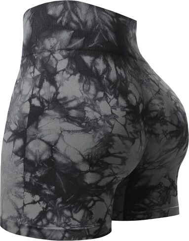 HOW'ON Intensify Workout Shorts for Women High Waist Seamless Sport Short Yoga Gym Exercise Running Cycling Active Shorts in Saudi Arabia