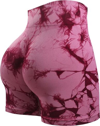 HOW'ON Intensify Workout Shorts for Women High Waist Seamless Sport Short Yoga Gym Exercise Running Cycling Active Shorts in Saudi Arabia