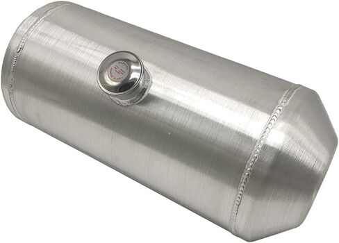 JSD AUTO PARTS 7 Gallons Aluminum Spun Fuel Tank 10" x22" Center Fill 3/8" NPT Outlet Gas Tank in Saudi Arabia