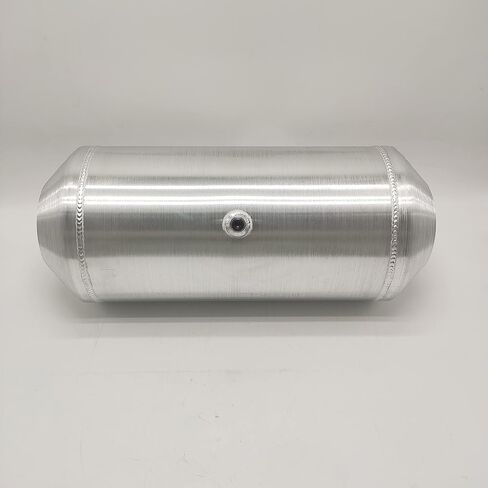 JSD AUTO PARTS 7 Gallons Aluminum Spun Fuel Tank 10" x22" Center Fill 3/8" NPT Outlet Gas Tank in Saudi Arabia