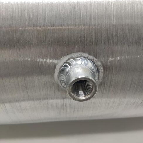 JSD AUTO PARTS 7 Gallons Aluminum Spun Fuel Tank 10" x22" Center Fill 3/8" NPT Outlet Gas Tank in Saudi Arabia