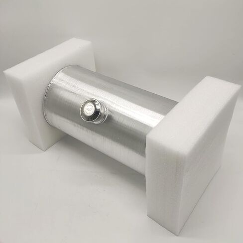 JSD AUTO PARTS 7 Gallons Aluminum Spun Fuel Tank 10" x22" Center Fill 3/8" NPT Outlet Gas Tank in Saudi Arabia