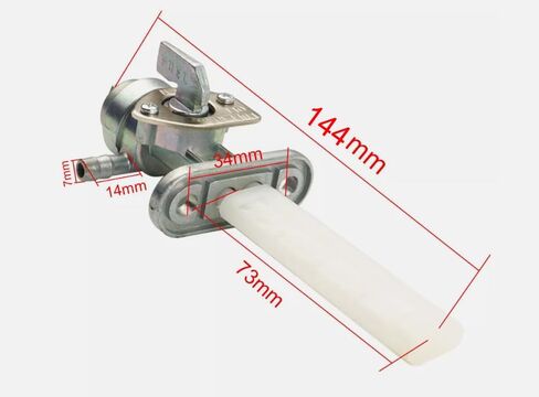 Gas Fuel Tank Petcock Valve Switch for Suzuki A80 A100 A100SR AX100 GT185 RM125 in Saudi Arabia