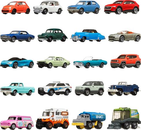 Matchbox Toy Cars or Trucks 8-Pack, Set of 8 Die-Cast 1:64 Scale Vehicles, Themed Multipack, Including 1 Exclusive (Styles May Vary) in Saudi Arabia