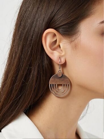Boho Earrings for Women - Handmade Vintage Carved Dangle Earrings Party Birthday Perfect Stylish Gifts in Saudi Arabia