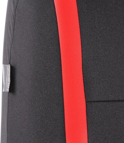 FH Group Car Seat Covers Rear Set Cloth - Car Seat Covers with Removable Headrest,Universal Fit,Automotive SeatCovers,Washable Car SeatCover for SUV,Sedan,Van Red in Kuwait