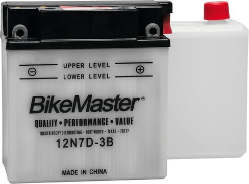 BikeMaster Performance التقليدية 12N7D-3B بطارية الدراجات النارية متوافقة مع Yamaha YFM100 بطل 1987-1991 in Saudi Arabia
