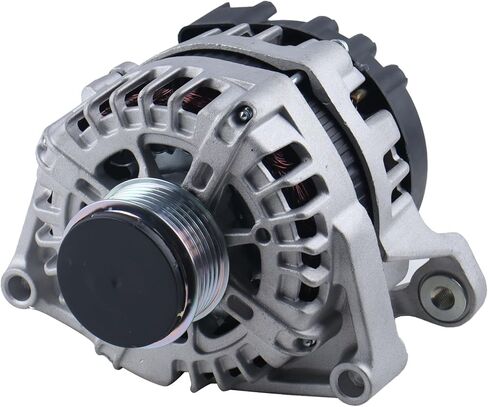 Alternator 130A 12V CW 5-Groove Clutch Pulley Compatible with 2012-2015 Chevy Cruze,2016 Cruze Limited,L4 1.4L,13581891 11654N in Kuwait