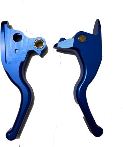 Motorcycle 3 Finger Clutch Brake Lever CNC Short Hand Clutch Brake Lever Fit for 2015-2024 Harley Low Rider/S Softail Sport Glide Street Bob (red) in Kuwait