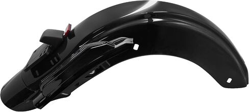 Hdbubalus دراجة نارية الخلفية الحاجز مع نظام الإضاءة LED مناسب ل Harley Touring Street Glide Road King Electra Glide 2014-2025 (Smoke Lens) in Kuwait