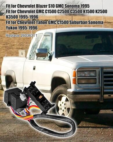 مفتاح بداية الإشعال استبدال 26036311 ملائمة لشيفروليه GMC Blazer C1500 C2500 C3500 K1500 K2500 K3500 Tahoe GMC C1500 Suburban Sonoma Yukon 1995-1996 in Saudi Arabia