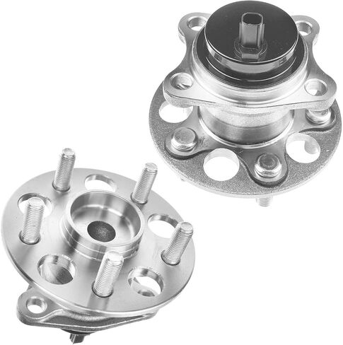 Detroit Axle - Rear Wheel Bearing Hubs for 2010-2015 Toyota Prius Plug-in, 2011 2012 2013 2014 Wheel Bearing and Hubs Assembly Replacement in Saudi Arabia