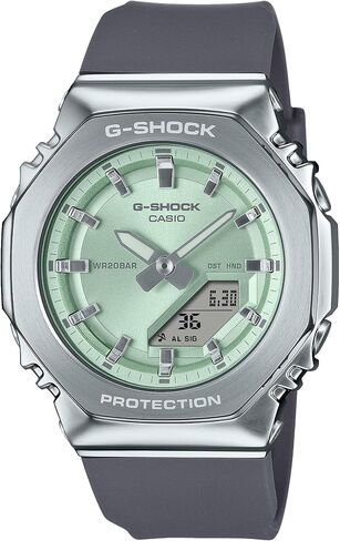 Casio GM-S2110 Wristwatch ، غطاء معدني ، بلاستيك الكتلة الحيوية in Saudi Arabia