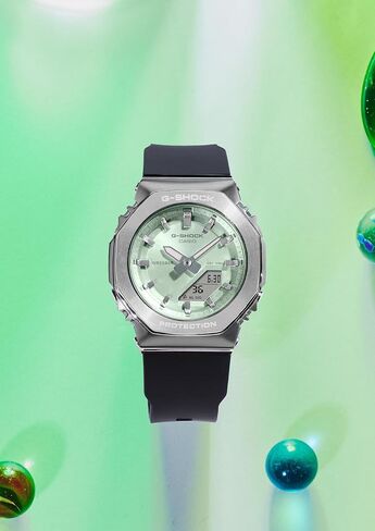Casio GM-S2110 Wristwatch ، غطاء معدني ، بلاستيك الكتلة الحيوية in Saudi Arabia