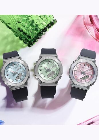 Casio GM-S2110 Wristwatch ، غطاء معدني ، بلاستيك الكتلة الحيوية in Saudi Arabia