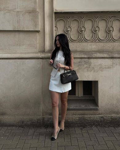 JW PEI Women's Elora Woven Tote Bag in Kuwait