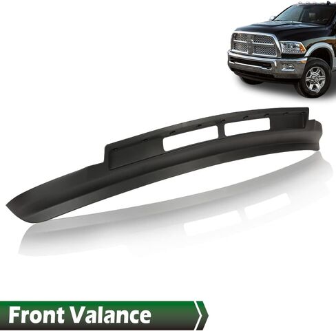 Grand Orange Pront Pumper Lower Valance Air Deflector متوافق مع RAM 2500 3500 2013-2018 Front Pumper Deflector Valance Falance Black 68196533AA CH1090149 in Kuwait