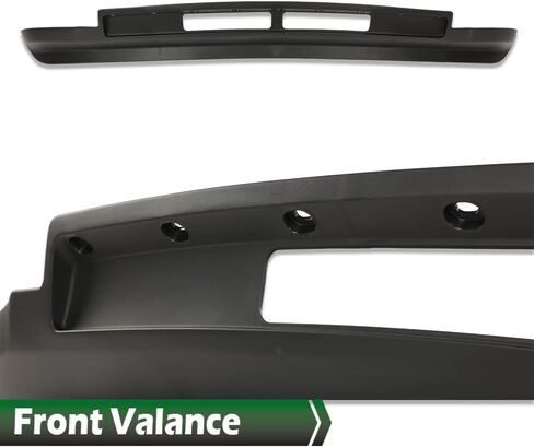 Grand Orange Pront Pumper Lower Valance Air Deflector متوافق مع RAM 2500 3500 2013-2018 Front Pumper Deflector Valance Falance Black 68196533AA CH1090149 in Kuwait
