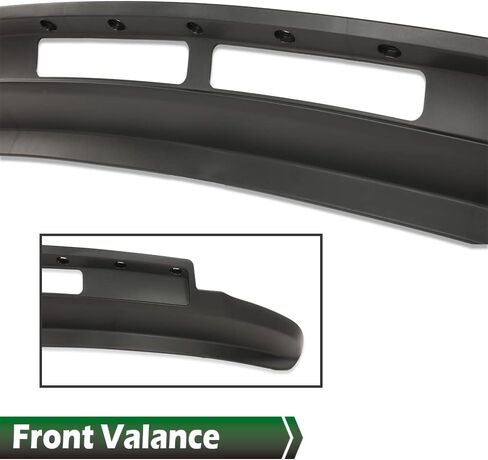Grand Orange Pront Pumper Lower Valance Air Deflector متوافق مع RAM 2500 3500 2013-2018 Front Pumper Deflector Valance Falance Black 68196533AA CH1090149 in Kuwait