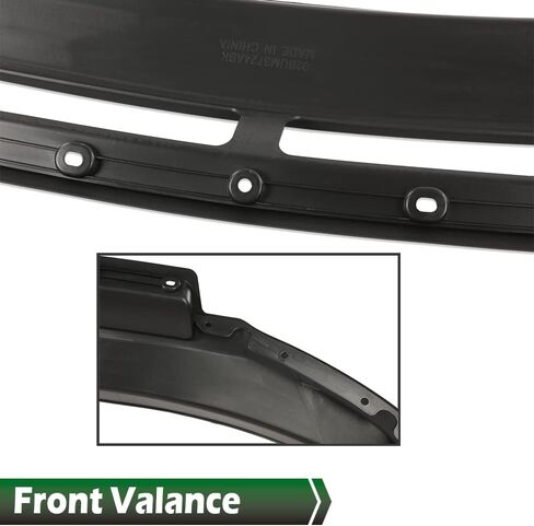 Grand Orange Pront Pumper Lower Valance Air Deflector متوافق مع RAM 2500 3500 2013-2018 Front Pumper Deflector Valance Falance Black 68196533AA CH1090149 in Kuwait