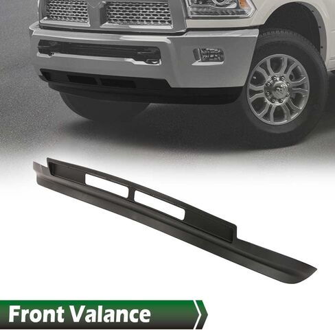 Grand Orange Pront Pumper Lower Valance Air Deflector متوافق مع RAM 2500 3500 2013-2018 Front Pumper Deflector Valance Falance Black 68196533AA CH1090149 in Kuwait