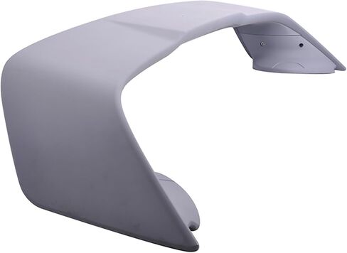 Trunk Spoiler Compatible with 2008-2017 Mitsubishi Lancer and 2008-2015 Evolution EVO X 10, EVO Style Unpainted ABS Car Exterior Rear Spoiler Wing Tail Roof Top Lid by IKON MOTORSPORTS, 2009 in Saudi Arabia