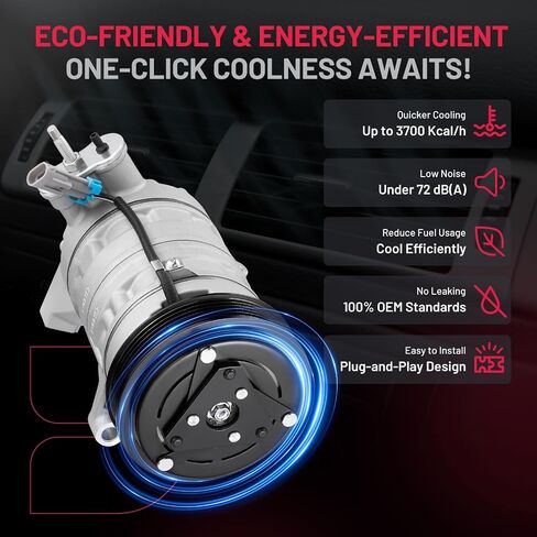ضاغط الهواء Bdfhyk A/C ضاغط 58950 متوافق مع Chevry Silverado ، Blazer ، C1500 ، C1500 Suburban ، C2500 ، C3500 ، K1500 ، K2500 ، K3500 ، Sonora ، Taho in Saudi Arabia