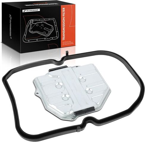 A-Premium Automatic Transmission Fluid Filter with Pan Gasket, Compatible with Mercedes-Benz E500, S320, S500, S600, SL320, SL500, SL600, 300SE, 300SL, 500E, 500SEC, 500SEL, 500SL, 600SEC, 600SEL in Saudi Arabia