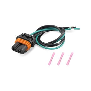 3-Ware 9012 Halogen Louck Socket Wiring Harness ، موصل 2-Pin ، ناتج الأسلاك النحاسية لـ Fiat 500 2013 2014 2015 2015 2017 in Kuwait