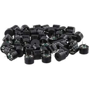 50PCS Passive Buzzer Alarm AC/2KHz 3V 5V 9V 12V Passive Speaker Buzzer Electromagnetic Impedance 16 Ohms Sounder Speaker Buzzer in Saudi Arabia