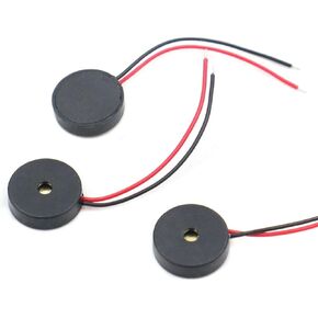 10PCS 1025 4000Hz Passive Buzzer Piezoelectric Speaker 10MM 10 * 2.5MM 10x2.5mm 30V AC Low Power Consumption Electronic DIY in Kuwait