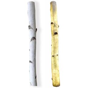 BirchTree Night Light, Faux Birch Trunk, Lighted Birch Tree for Indoor Outdoor Christmas Halloween Easter Tree Home Party Wedding Decor (White Birch, 39.37" Height) in Saudi Arabia