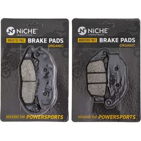 NICHE Brake Pad Set for Honda CRF250L CRF250RL CRF250RLA 06451-KZZ-901 06435-KZZ-901 Front Rear Semi-Metallic in Kuwait