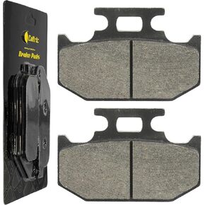 Caltric Middle Brake Pads compatible with Yamaha Rhino 700 YXR7F 2008-2013 / 5B4-25806-00-00 in Kuwait