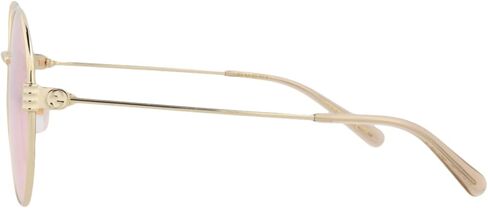 Gucci Round-Frame Metal Sunglasses in Saudi Arabia