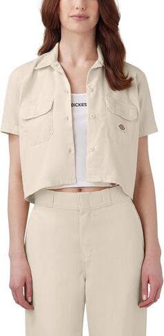 Dickies Women's Cropped Work Shirt in Saudi Arabia