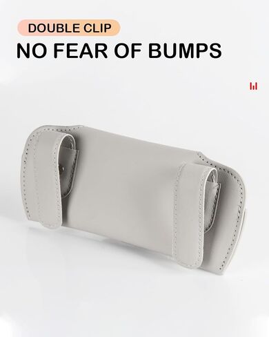 Sunglasses Holder for Car, Universal Glasses Case for Car Visor Clip, Magnetic Closure, Car Interior Accessories in Kuwait