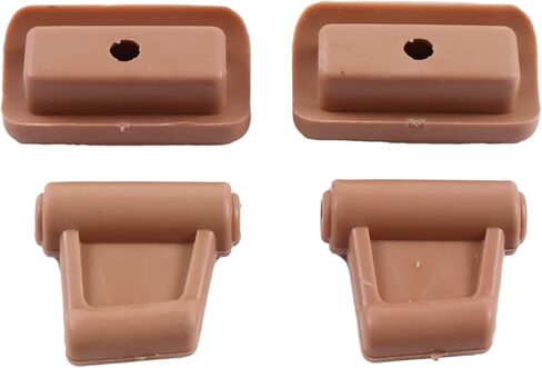 HOLDWELL Set of Sun Visor Clips 1078110141 Compatible with Mercedes Benz R107 SL and All W107 Mercedes Benz Series of 280SL/300SL/350SL/380SL/450SL/560SL in Saudi Arabia