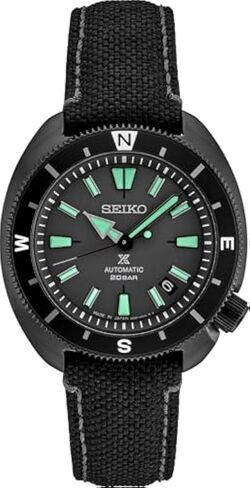 Seiko SRPH99 Watch Automatic Dive Watch for Men - Prospex Limited Edition - Lumibrite Hands ، Compass Compass Pzel - مقاومة للماء 200 متر in Saudi Arabia