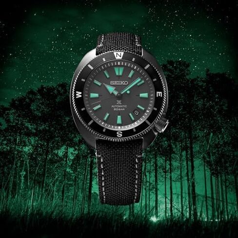 Seiko SRPH99 Watch Automatic Dive Watch for Men - Prospex Limited Edition - Lumibrite Hands ، Compass Compass Pzel - مقاومة للماء 200 متر in Saudi Arabia