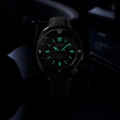 Seiko SRPH99 Watch Automatic Dive Watch for Men - Prospex Limited Edition - Lumibrite Hands ، Compass Compass Pzel - مقاومة للماء 200 متر in Saudi Arabia