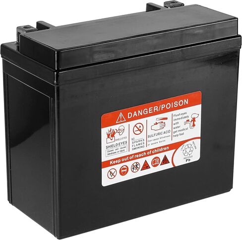 بطارية Caltric GYZ20H-A AGM متوافقة مع Honda 31500-HL6-A01 31500HL6A01 / 12V 18AH CCA270 in Saudi Arabia