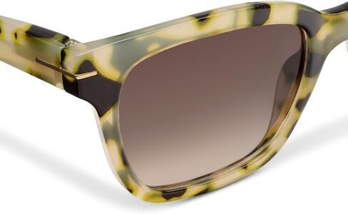 Peepers by PeeperSpecs Men's Sandy Sun Polarized Soft Square Sunglasses, Black, +0.00 in Kuwait