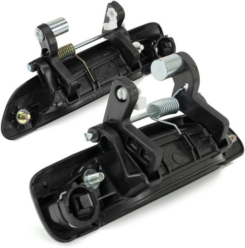 KarParts360 for Honda Civic 2001 02 03 04 2005 Exterior Door Handle Front, Driver Side Smooth Black | with Key Hole | Trim:All Submodels in Saudi Arabia