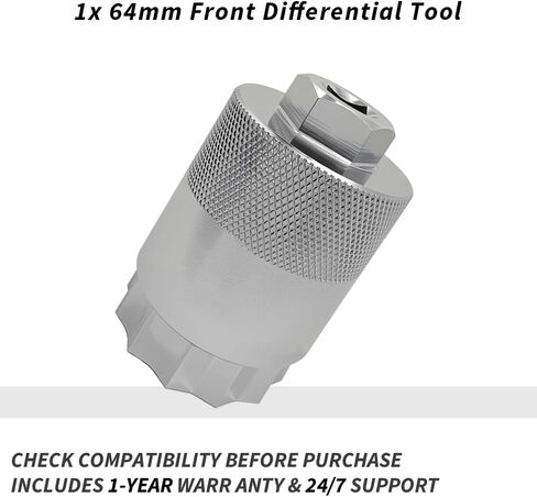 64mm Front Differential Pinion gear Bearing Nut Socket Tool Compatible with Honda Foreman 400 95-03 Foreman 450 98-01 Rancher 420 07-14 Rubicon 500 01-04 TRX400 420 450 500 in Saudi Arabia