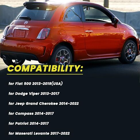 LED License Plate Lights For Dodge Durango 2014-2020 Pickup Truck rear Tag Lamp Assembly with 18SMD LED,68370520AA,68244899AA in Kuwait